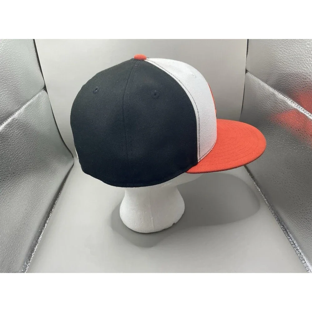 New Era 59Fifty Authentic On Field Fitted Hat Baltimore Orioles 7 1/2 Multi EUC